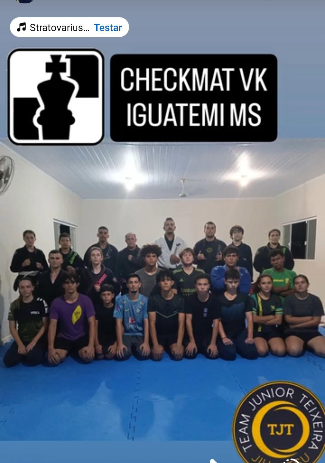 Foto Oficial dos Atletas AEAJJI